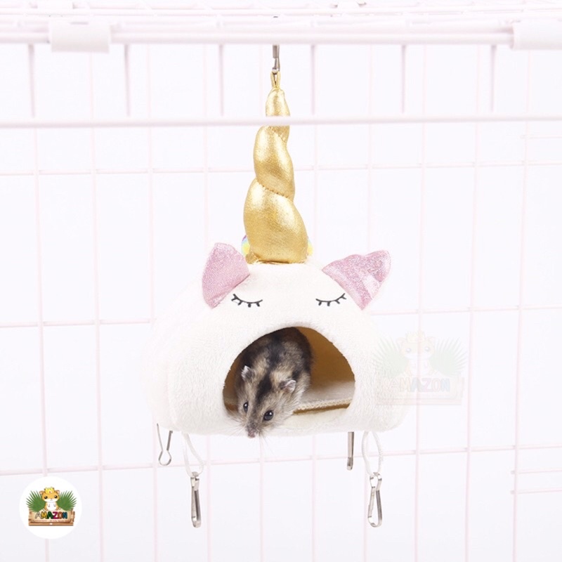 Nhà ngủ vải giữ ấm dành cho hamster thỏ bọ sóc