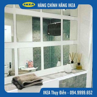 BỘ 4 GƯƠNG DÁN TƯỜNG LOTS IKEA
