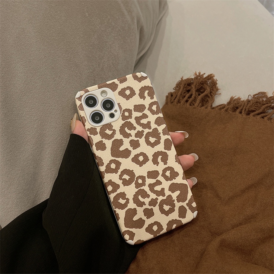 Ốp Điện Thoại Mềm In Họa Tiết Da Báo Cho For iPhone 13 12 11 Pro Max XS Max XR X XS 8 7 Plus SE 2020