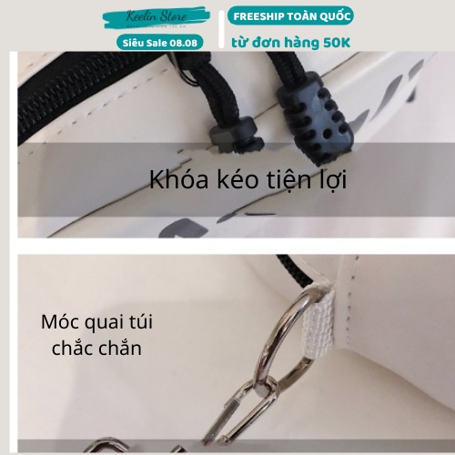 Túi Đeo Chéo Nữ Cute Mini Túi Nhỏ Đeo Chéo Nữ Cá Tính Keelin Store kt 15*16*7cm