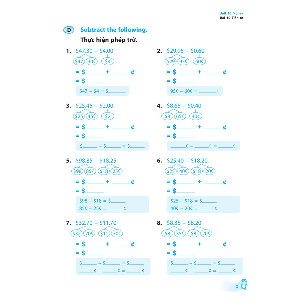 Sách: Mastering Mathematics - Tinh Thông Toán Học Dành Cho Trẻ 8 - 9 Tuổi Quyển B