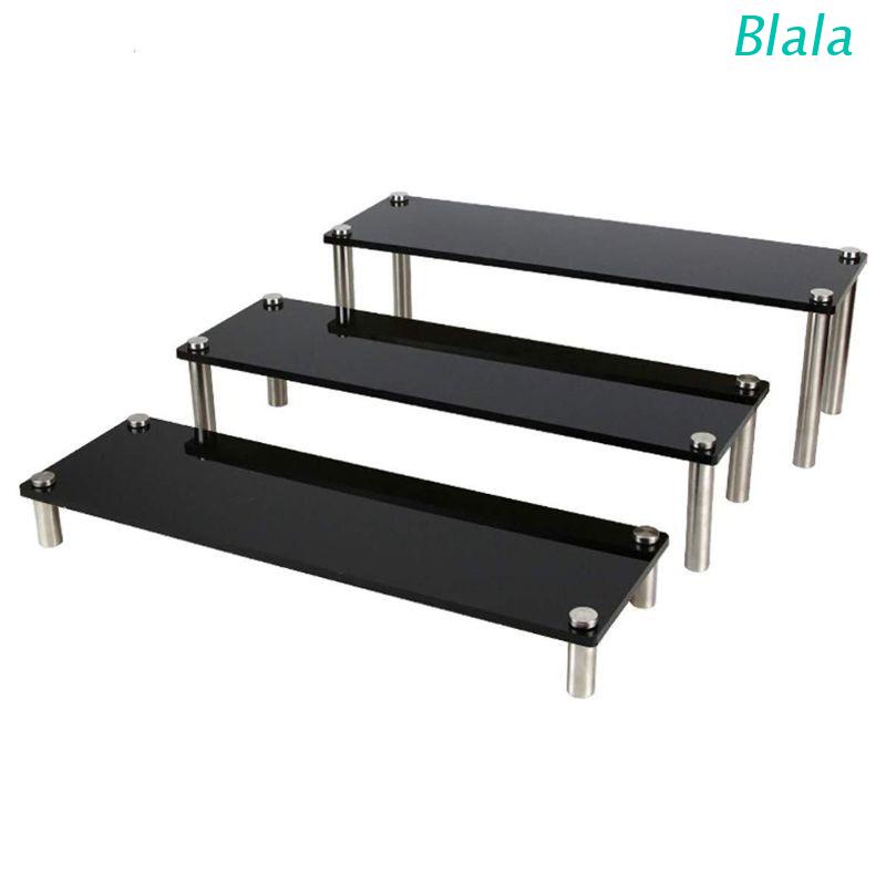 Bộ 3 Giá Đỡ Trưng Bày Bánh Ngọt/ Món Tráng Miệng Bằng Acrylic Độc Đáo Trang Trí Tiệc Cưới