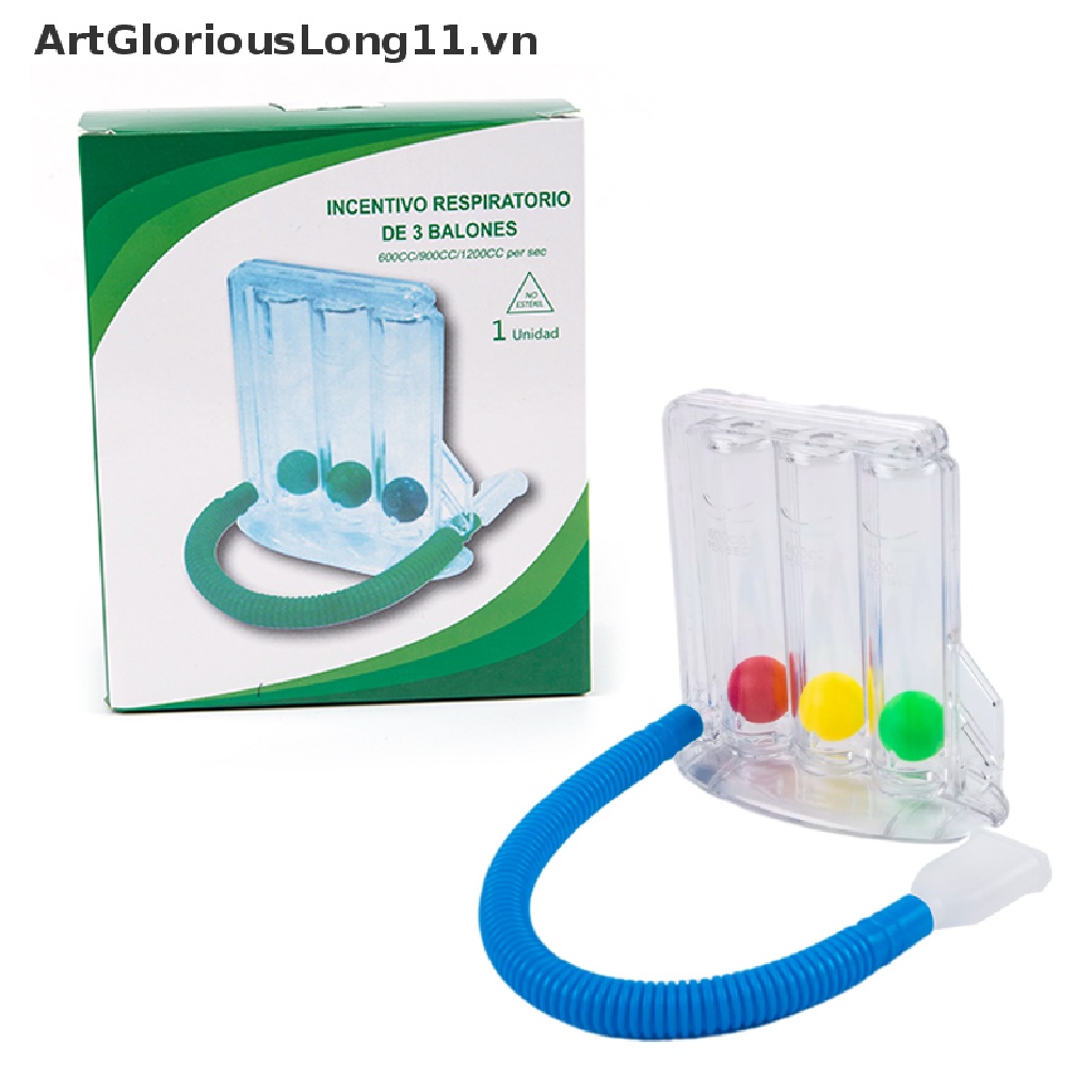 Bóng Thở 3 Bóng Hỗ Trợ Luyện Tập Hô Hấp