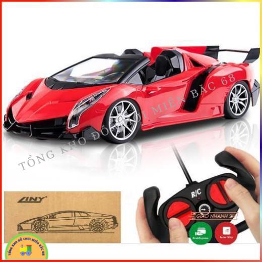 Đồ chơi Xe ô tô thể thao điều khiển từ xa RC sport car siêu tốc độ có đèn led hàng loại 1 có kèm sạc pin TKMB68