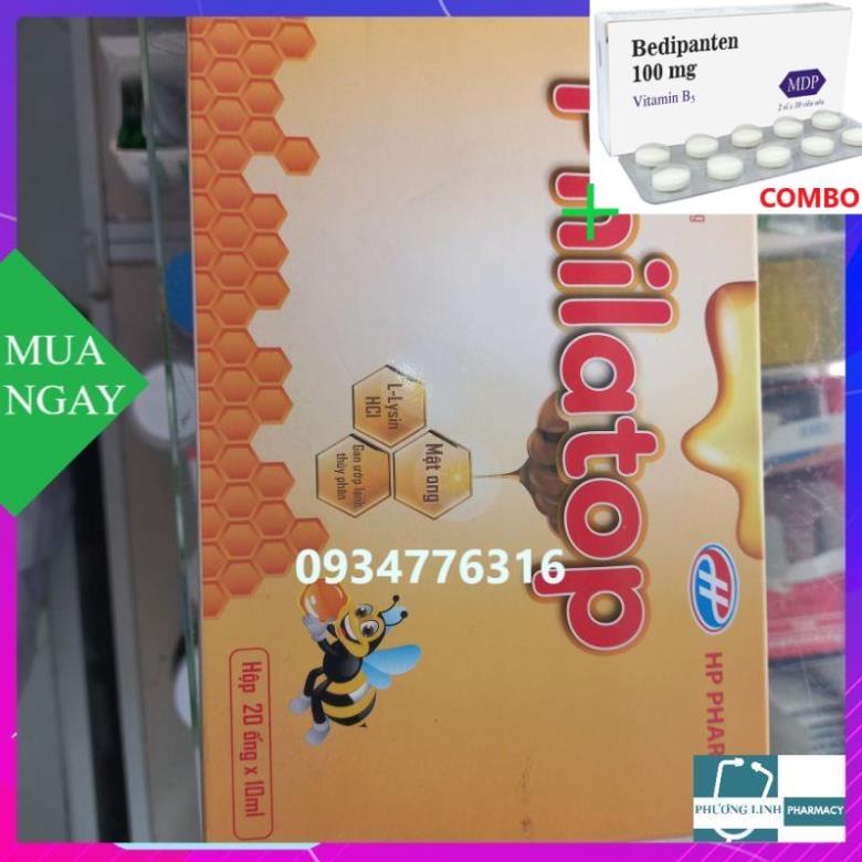 Combo Bedipanten 100mg +  PHILATOP New hộp 20 ống