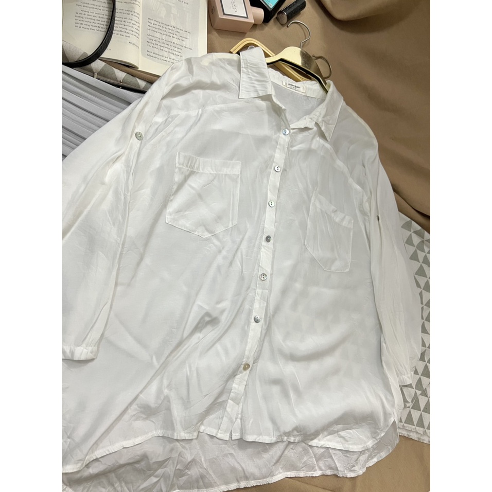 ÁO SƠ MI TRẮNG 2HAND 2