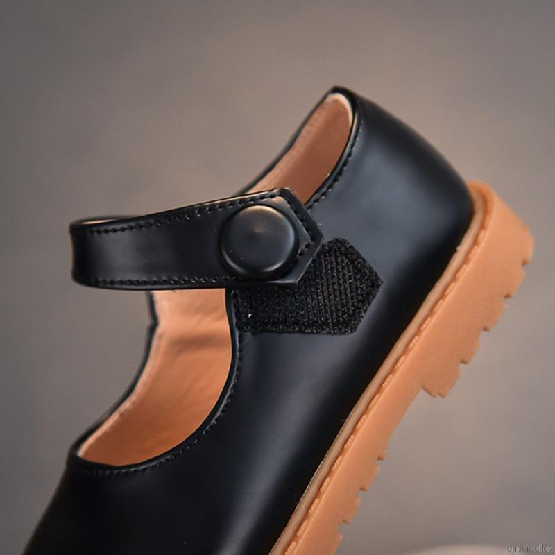 Giày búp bê đế mềm màu trơn phong cách Hàn Quốc cho bé gái