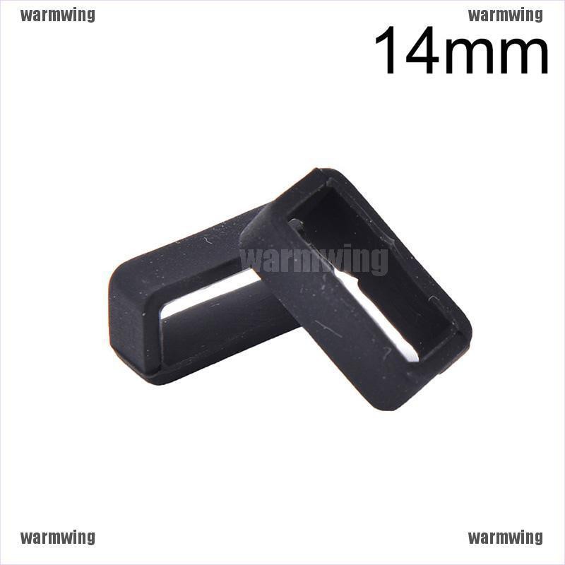 Bộ 2 Dây Đeo Đồng Hồ Bằng Cao Su Silicone 14mm-26mm
