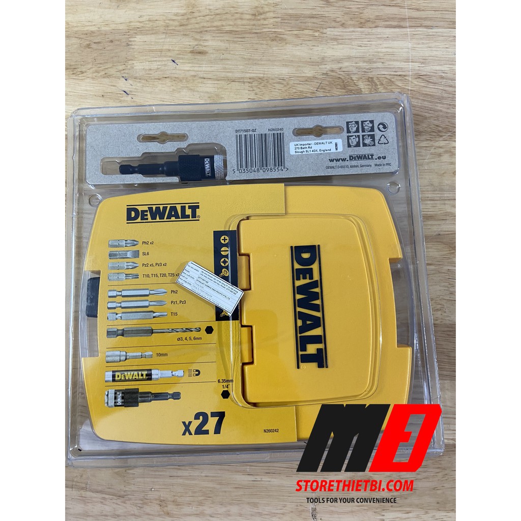 DT71507-QZ Bộ mũi đa năng chính hãng Dewalt
