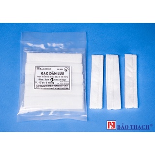 Gạc dẫn lưu - gạc mesh Bảo Thạch loại dài 2 x 300 x 6