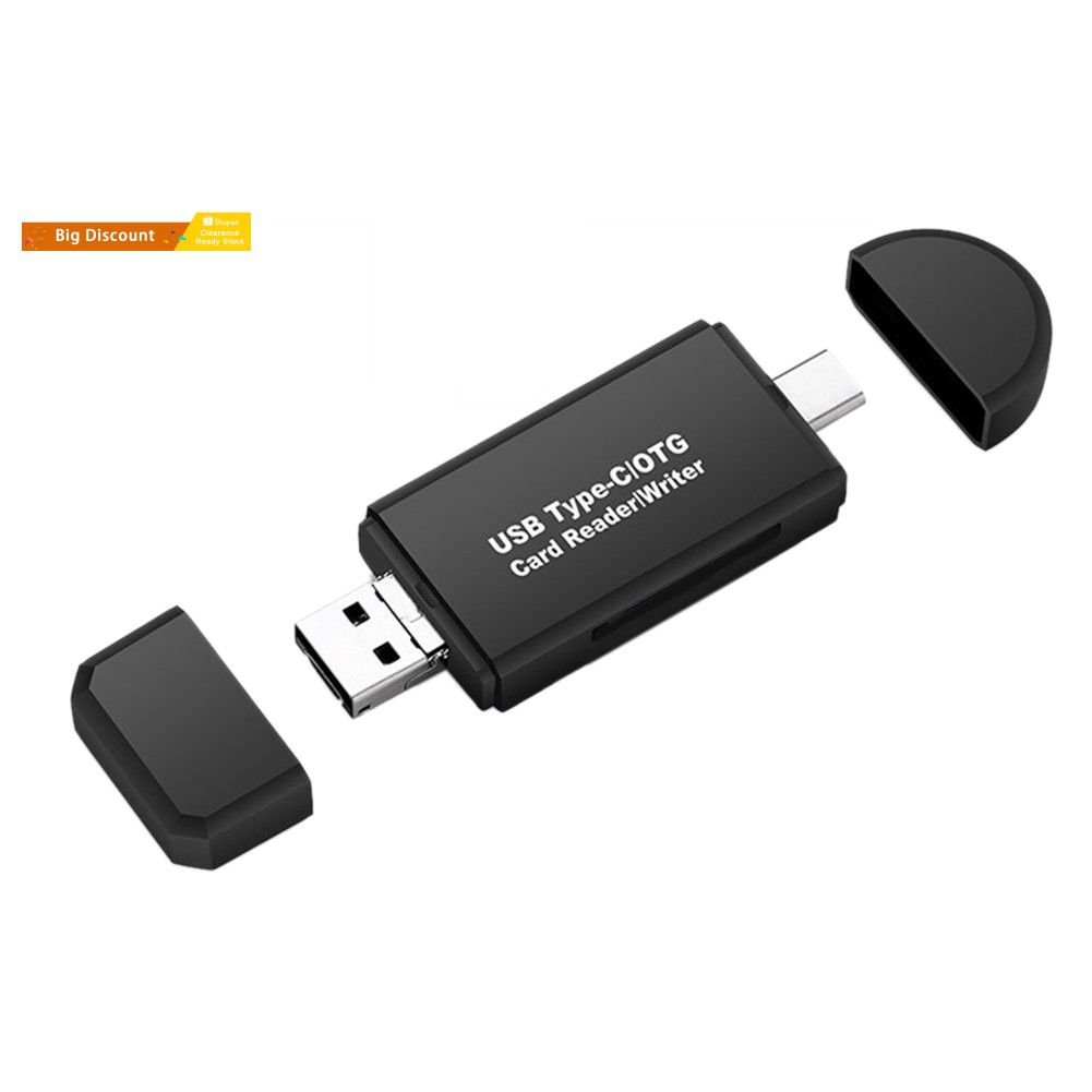 Đầu Đọc Thẻ Nhớ Đa Năng 3 Trong 1 Usb 3.0 Micro-usb Tf Sd Otg