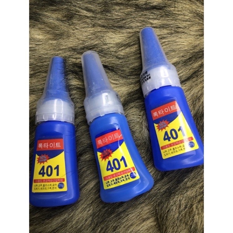 Keo 401 làm nail keo dán móng đính đá 401