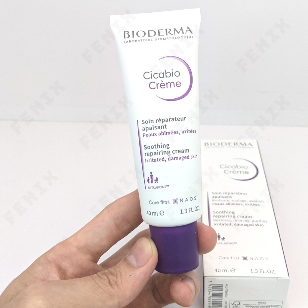 Bioderma Cicabio Cream 40ml ( Pháp )- Kem Dưỡng phục hồi làn Da bị tổn thương