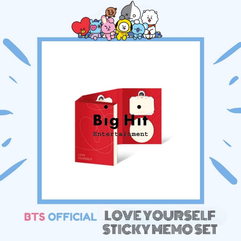 [OFFICIAL MERCH] BTS LOVE YOURSELF IN JAPAN -Giấy note