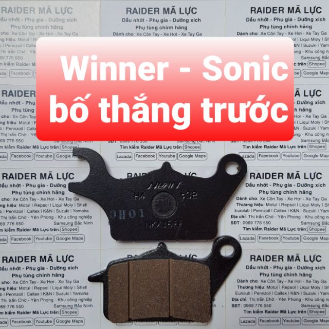 Má phanh Bố thắng trước Winner - Winner X - Sonic 150 chính hãng Honda