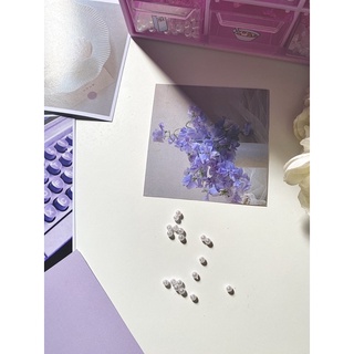 Hạt trai trắng nhựa 4mm