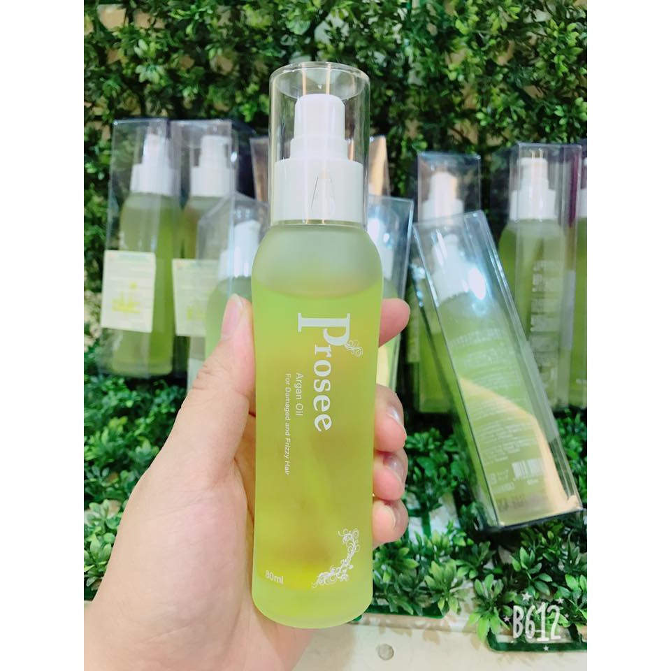 Tinh dầu dưỡng tóc Prosee Argan Oil 80ml siêu mượt | BigBuy360 - bigbuy360.vn