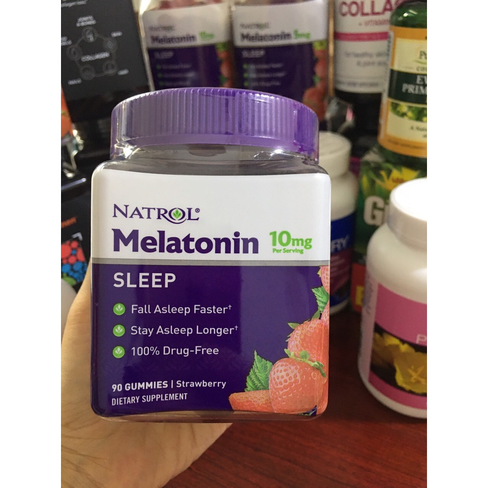 KẸO NGỦ - DẠNG VIÊN DẺO GIÚP NGỦ NGON - MELATONIN