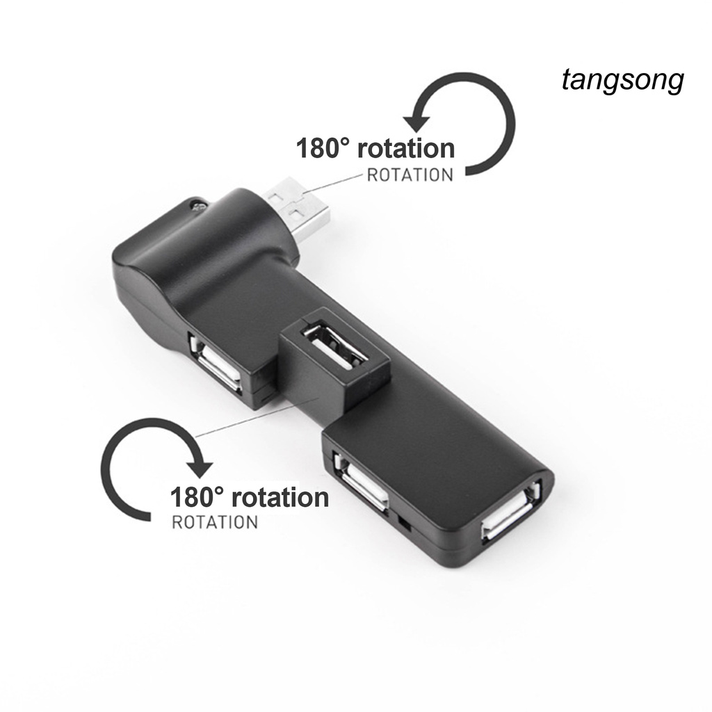 Dây Cáp Chia 4 Cổng Usb 2.0 Cho Máy Tính / Laptop