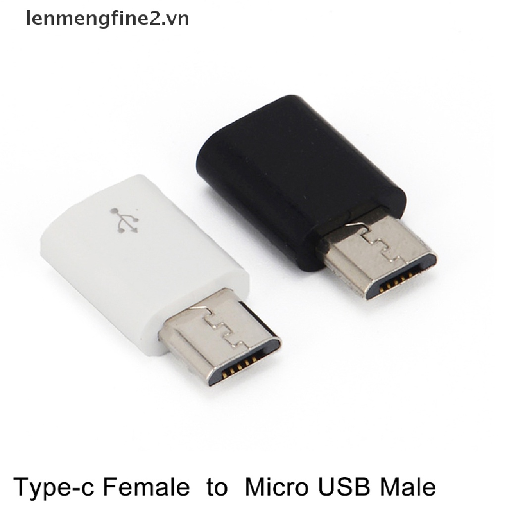 USB-C Type C Female to Micro USB Male Adapter Converter Connector