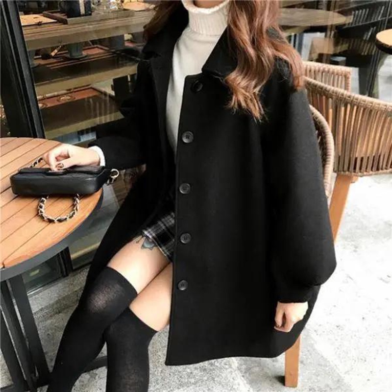 Áo khoác IELGY phối nút phong cách Hàn Quốc ngọt ngào thời trang dễ thương dành cho nữ
