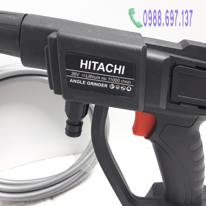 Máy xịt rửa đa năng chạy pin 36V HI TA CHI - máy rửa xe