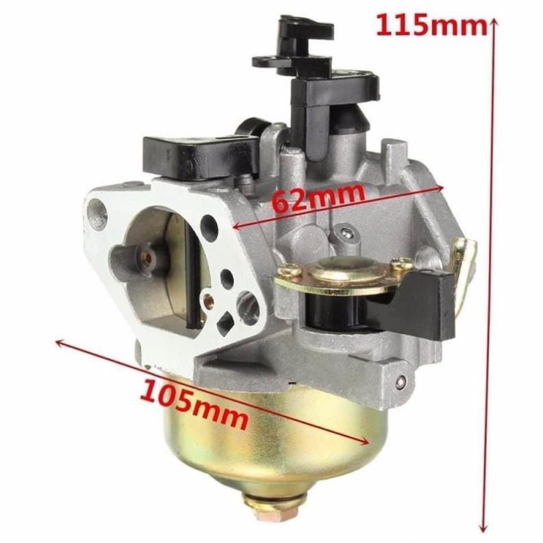 Bộ chế hoà khí cho máy phát điện 168F 2-3kw/tăng thêm zong chế .