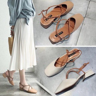Giày búp bê sandal tiểu thư dễ thương