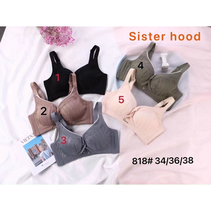 Áo lót nữ không gọng ren mềm mút vừa nâng ngực tạo khe (V-05A)