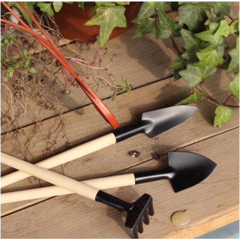 &lt;HÀng mới về&gt;1 Bộ dụng cụ làm vườn mini tiện dụng 18-22,5 cm