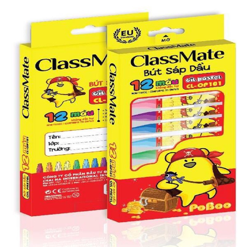 Bút sáp dầu - Gil pastel cao cấp ClassMate