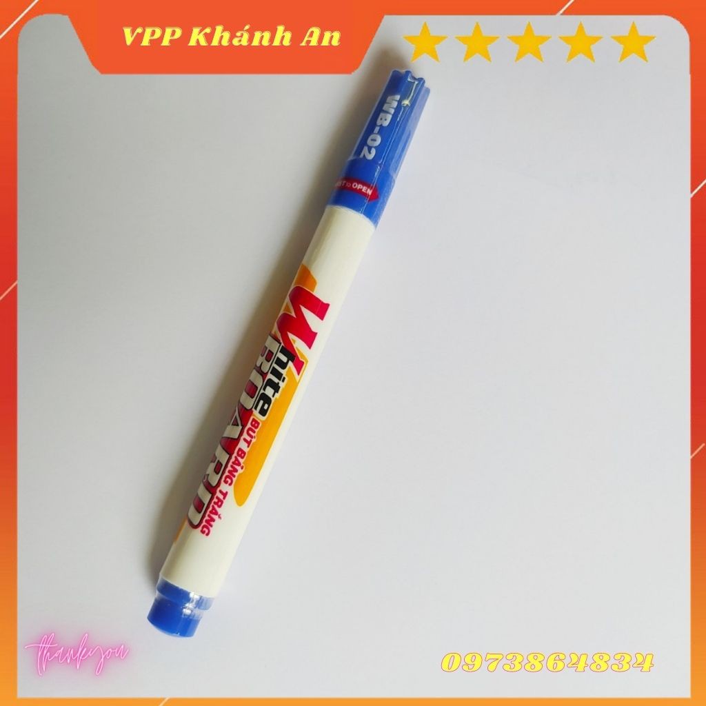 Bút viết bảng trắng WB 02 mực xanh