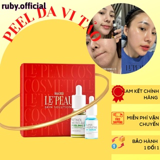 Peel Da Vi Tảo Retinol Le'peau - Giúp da đào thải độc tố loại bỏ lớp da chết Giúp da trắng sáng mịn màng, mờ nám,mờ thâm