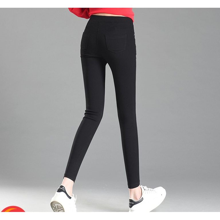 QUẦN TREGGING LƯNG CAO VIỀN 6 ĐINH KINA Có Big Size 89KG