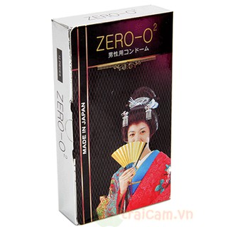 Bao cao su Nhật Zero O2 hộp 12 cái