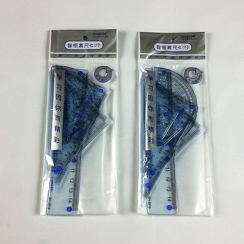 Bộ 4 Thước Đo Góc Bằng Nhựa