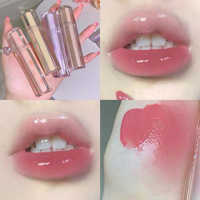 Son Bóng Trong Suốt Hình Ly Trà Độc Đáo