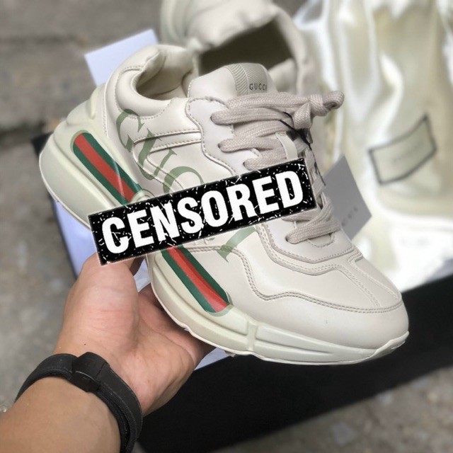 Giày Gucci Rhyton Chữ (Vintage Logo) 🔻Full Box & Phụ Kiện 🔻Giày Thể Thao Sneakers  Chunky  Cao Cấp Nhất Thị Trường