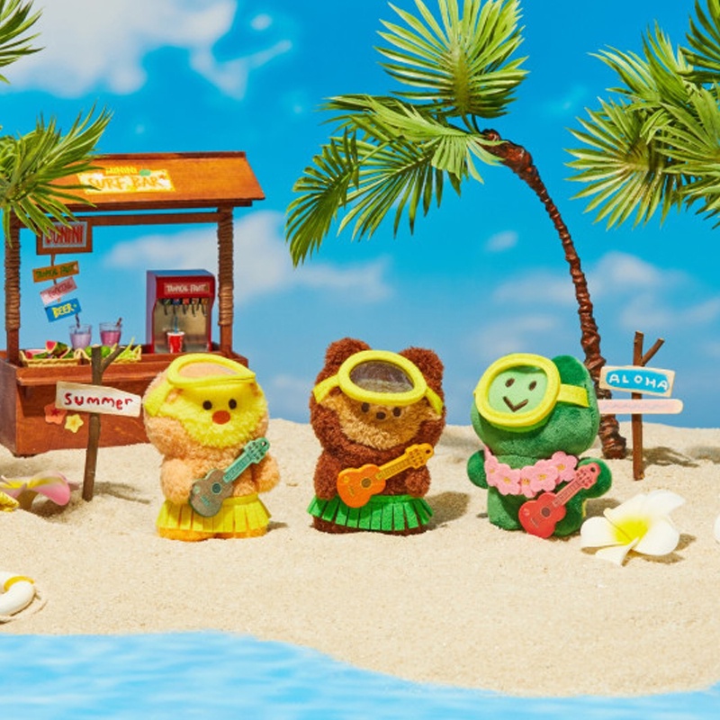 Mô hình búp bê nhân vật Line Friends minini dễ thương