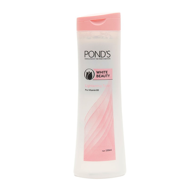 [Cam kết chính hãng] Nước hoa hồng dưỡng trắng da Ponds White Beauty Lightening Toner 150ml