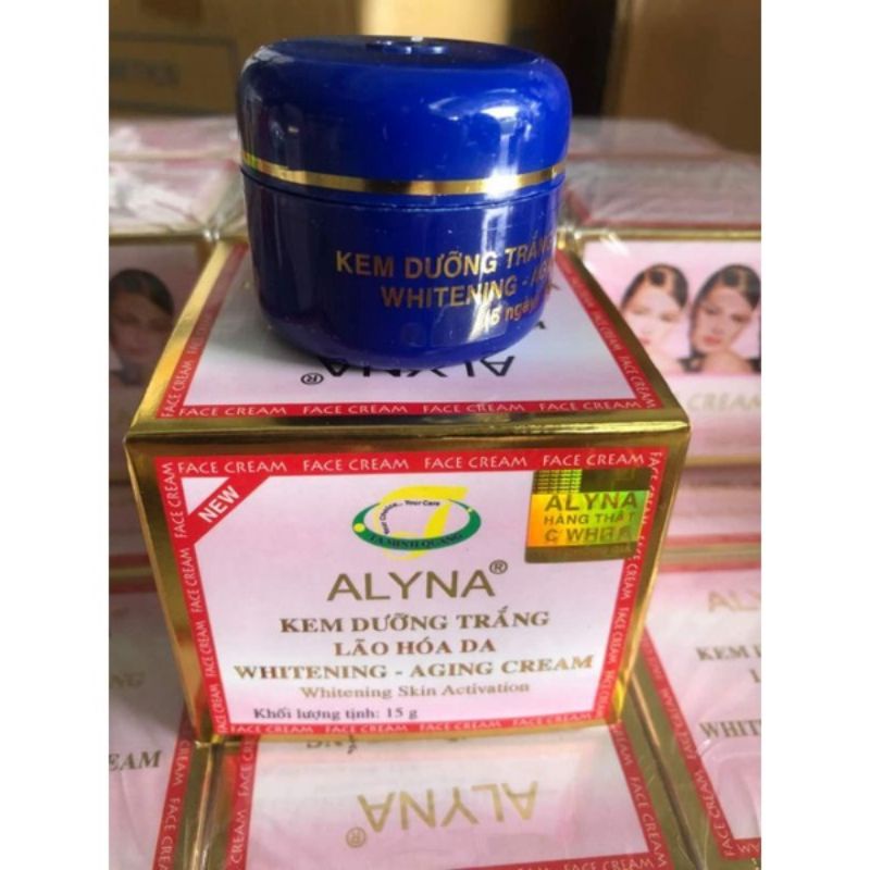 kem alyna dưỡng trắng ngừa lão hóa da