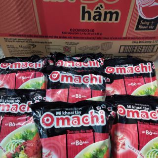 COMBO 10 GÓI Mỳ omachi bò 80g