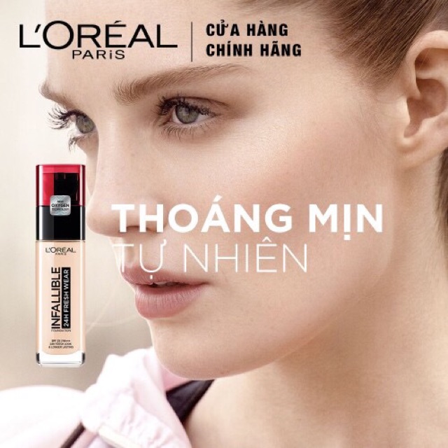 Kem nền L’oreal Paris chính hãng 100% - có ảnh sản phẩm thật