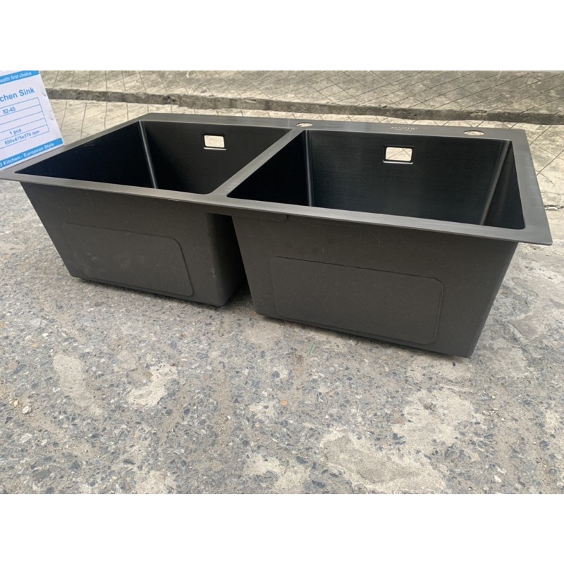 Chậu rửa bát inox mạ nano Kagol sus 304