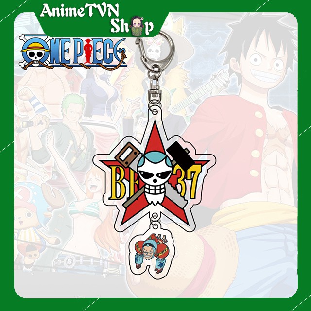 Móc khoá Mica anime One Piece - Đảo hải tặc (Loại 3) - Nhựa Cứng Acrylic In 2 mặt sắc nét ( ảnh thật )