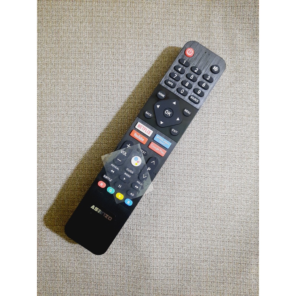 Remote Điều khiển TV Asanzo giọng nói- Hàng mới chính hãng theo máy 100% Tặng kèm Pin!!!