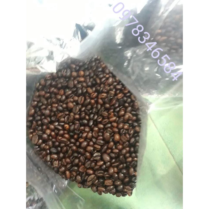 ComBo 1 kg cà phê rang mộc nguyên chất Đăk Lăk   - PHONG COFFEE