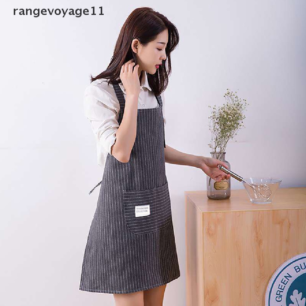 Tạp Dề cotton Không Tay Chống Dầu Mỡ