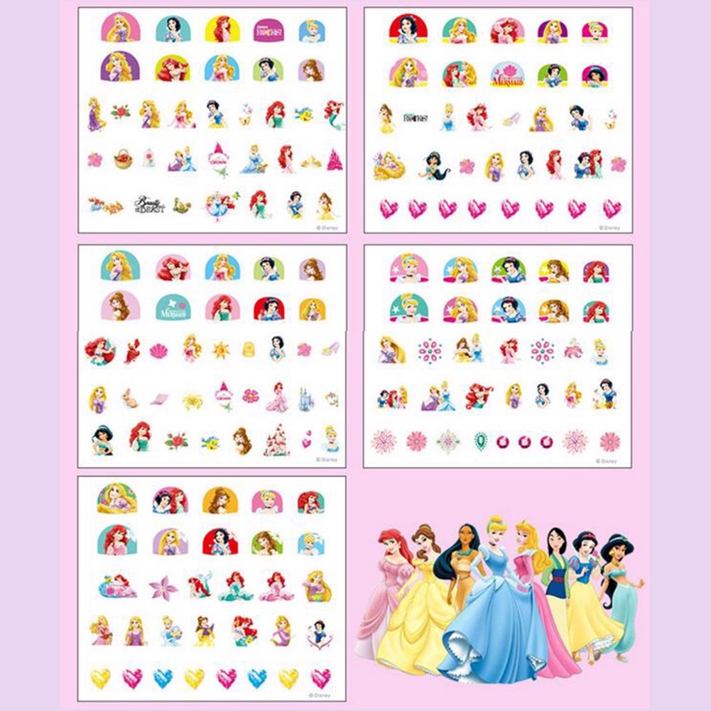 Tờ sticker dán trang trí móng hình chuột mickey xinh xắn
