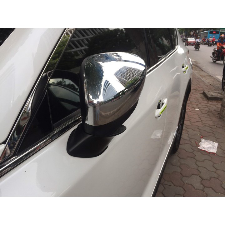 Bộ 2 Ốp Gáo Gương Xe Mazda-CX8 2019 2020 2021 Mạ Crom Cao Cấp có sẵn keo dính lắp đặt dễ dàng